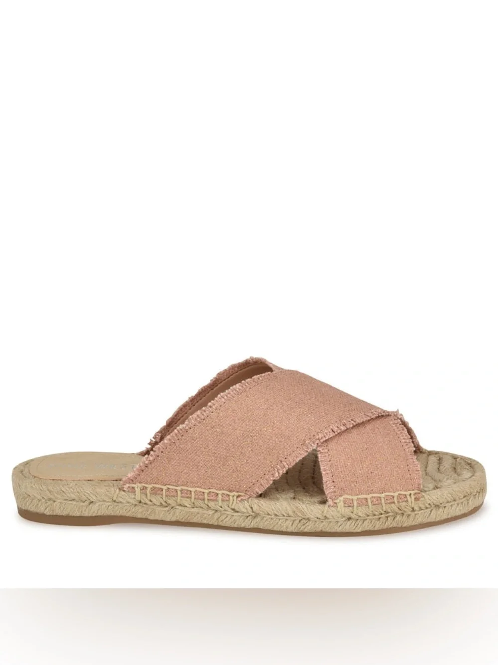 🔥 NINE WEST 🔥 Hamden Flat Casual Sandals❣️BRAND NEW 🔥 Light Pink Sz 8